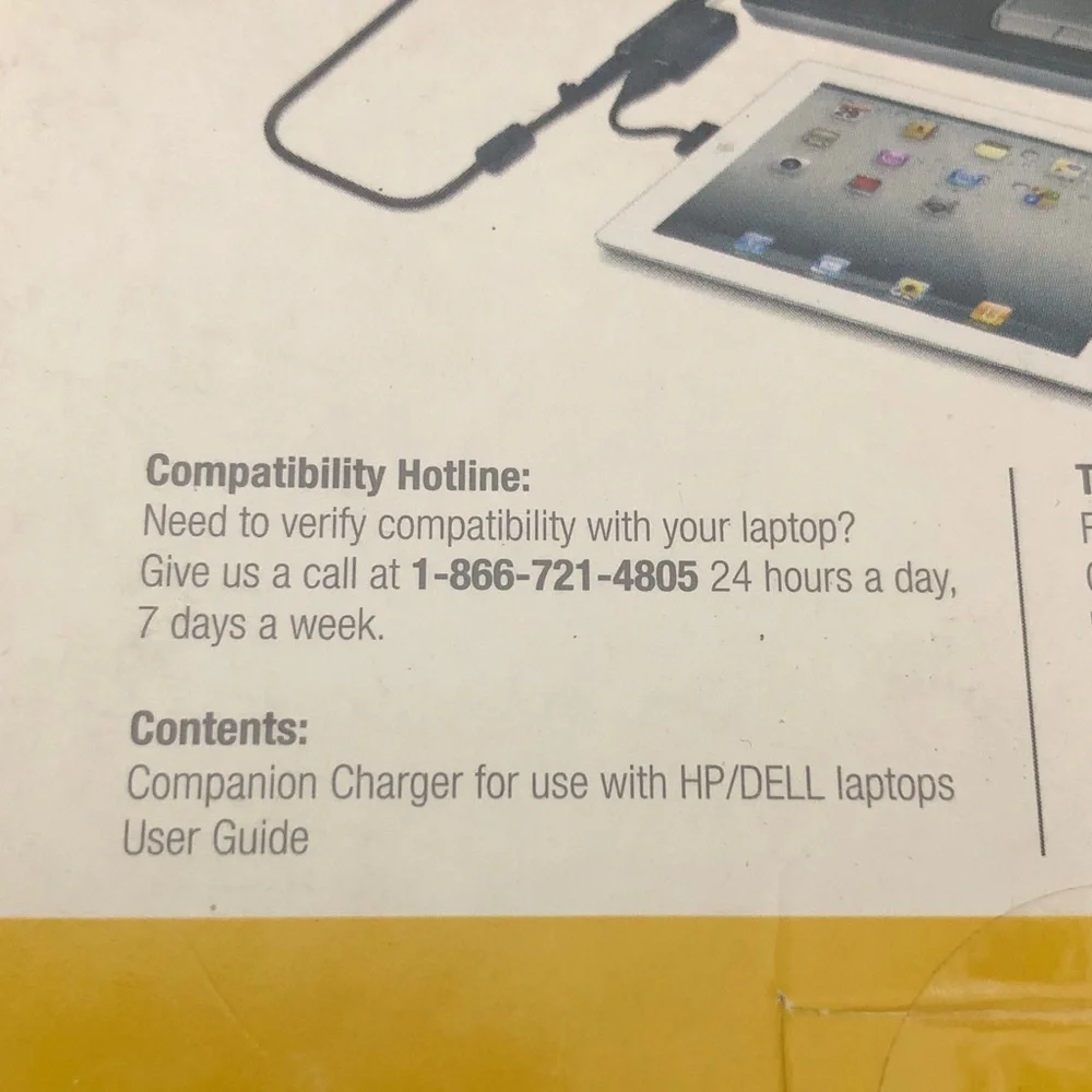 Targus Companion Charger Packaging